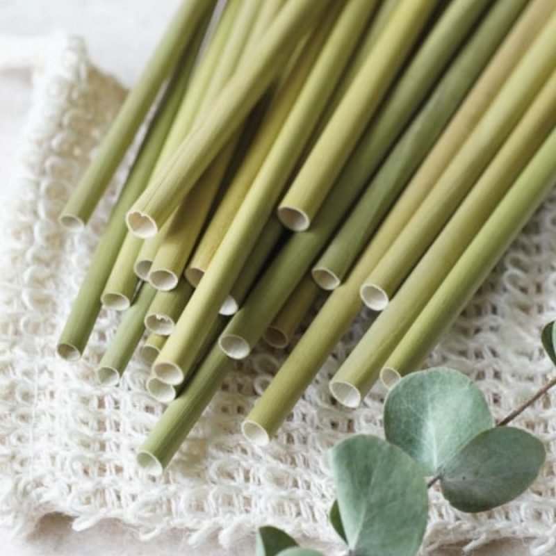 Eco Friendly Natural Grass Straws Drinking In Vietnam